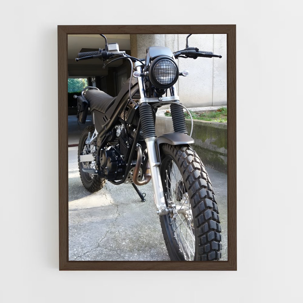 Poster Moto et Architecture – affiche Beta (vue 5)